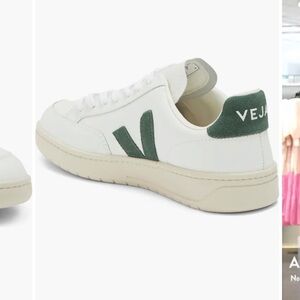 VEJA V-12 leather sneakers
